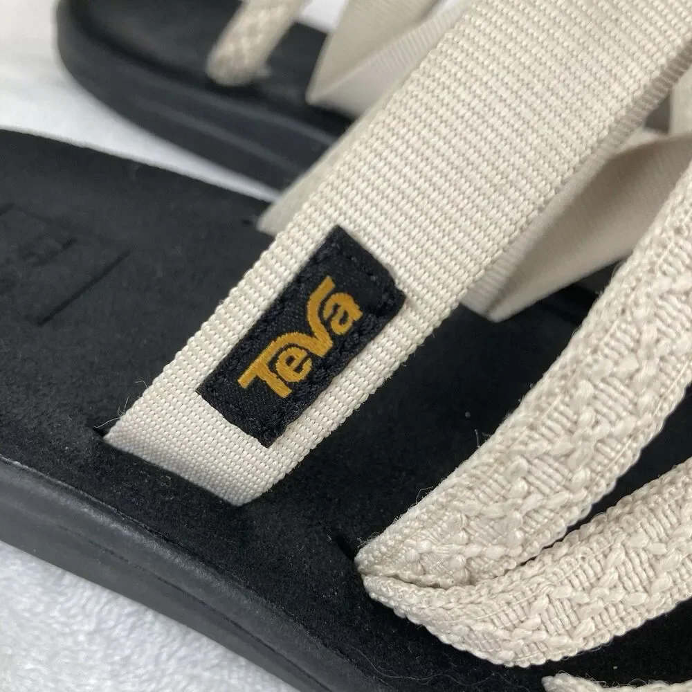 TEVA Sandals Women’s Size 10 Voya Zillesa Beige Strappy Comfort Outdoor Walking